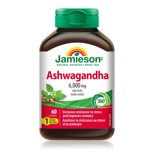 JAMIESON ASHWAGANDHA 60S
