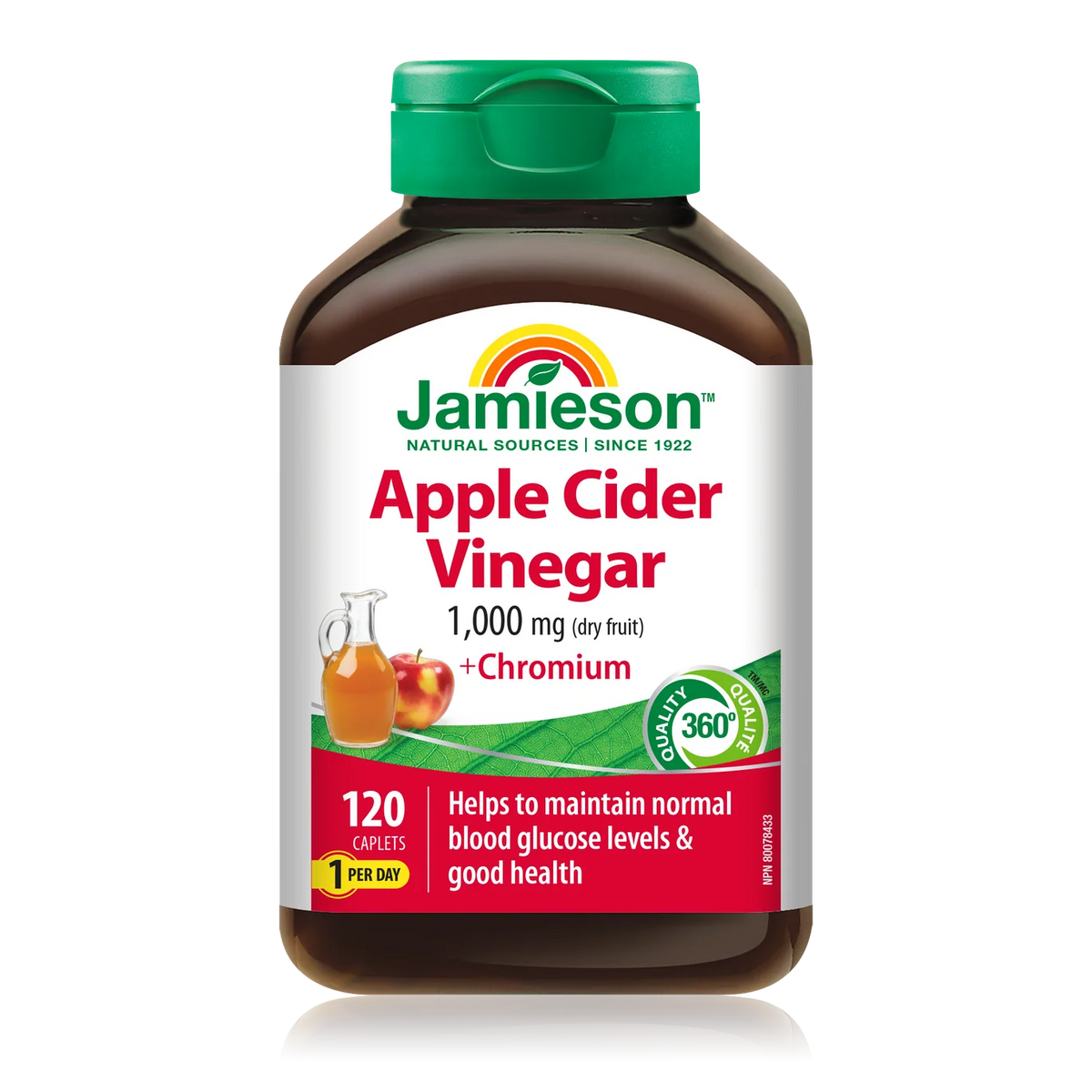 JAMIESON APPLE CIDER VINEGAR 120S