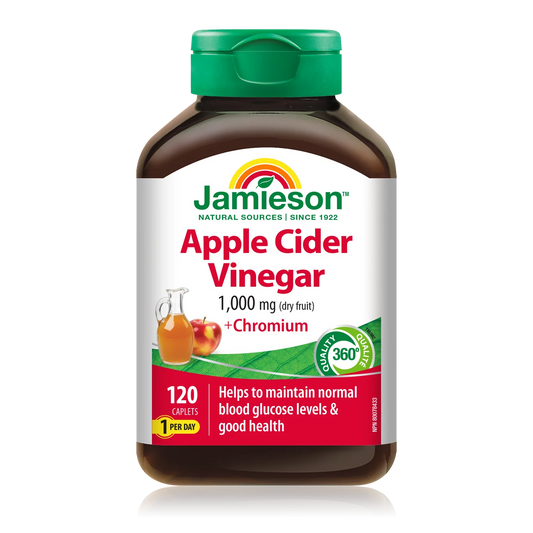 JAMIESON APPLE CIDER VINEGAR 120S