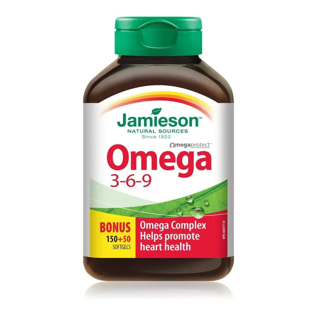 JAMIESON OMEGA 3.6.9 1200MG CAPS 200S